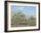 Orchard in Bloom, Louveciennes, 1872-Camille Pissarro-Framed Giclee Print