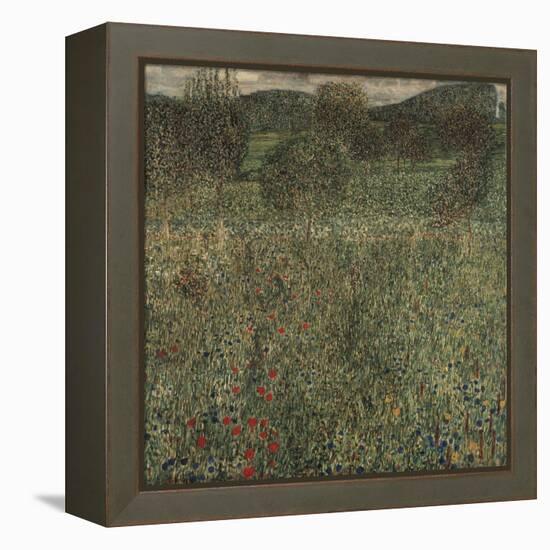 Orchard or Field of Flowers, Ca 1905-Gustav Klimt-Framed Premier Image Canvas