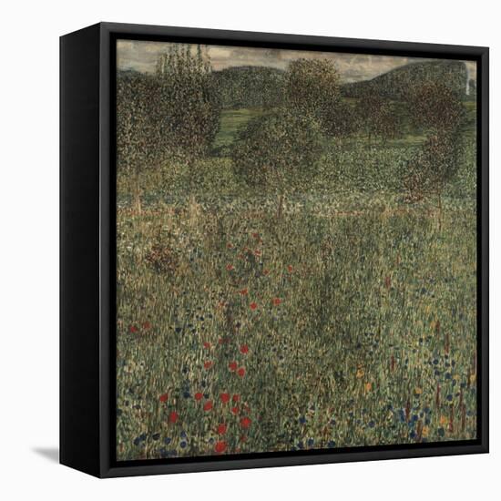 Orchard or Field of Flowers, Ca 1905-Gustav Klimt-Framed Premier Image Canvas