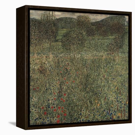 Orchard or Field of Flowers, Ca 1905-Gustav Klimt-Framed Premier Image Canvas