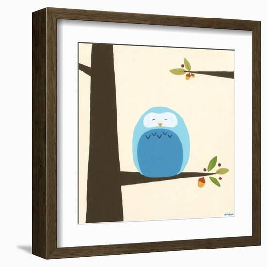 Orchard Owls III-Erica J^ Vess-Framed Art Print