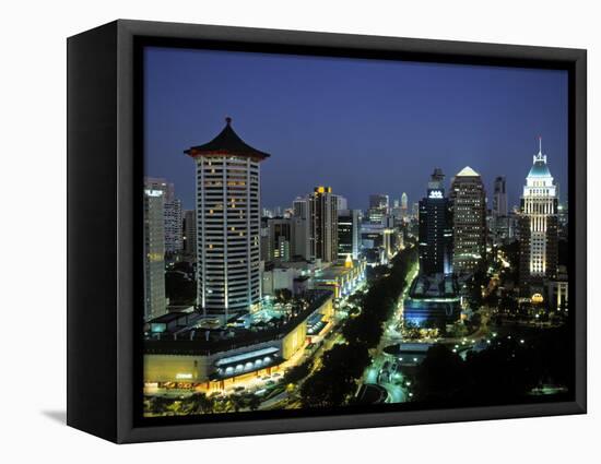 Orchard Road, Singapore-Gavin Hellier-Framed Premier Image Canvas