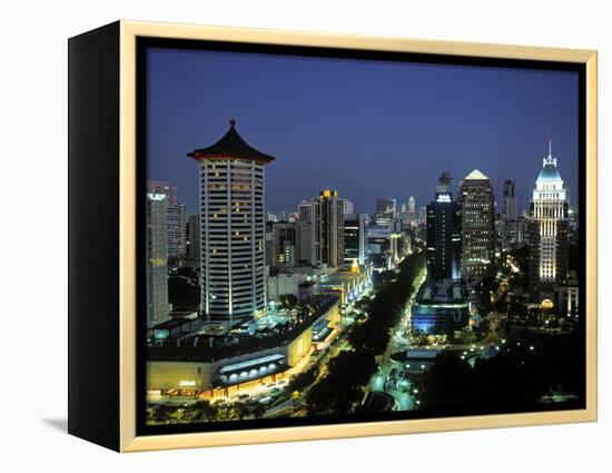 Orchard Road, Singapore-Gavin Hellier-Framed Premier Image Canvas