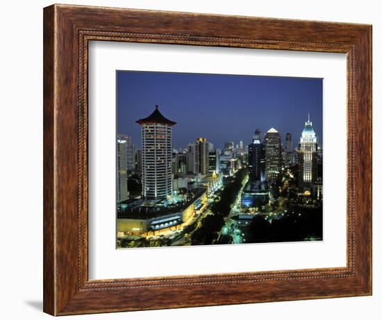 Orchard Road, Singapore-Gavin Hellier-Framed Photographic Print