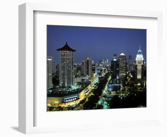 Orchard Road, Singapore-Gavin Hellier-Framed Photographic Print