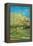 Orchard with Cypress-Vincent van Gogh-Framed Stretched Canvas