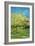 Orchard with Cypress-Vincent van Gogh-Framed Art Print