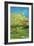 Orchard with Cypress-Vincent van Gogh-Framed Art Print