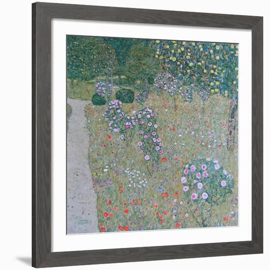 Orchard with Roses, c.1911-Gustav Klimt-Framed Art Print