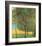 Orchard-Gustav Klimt-Framed Art Print