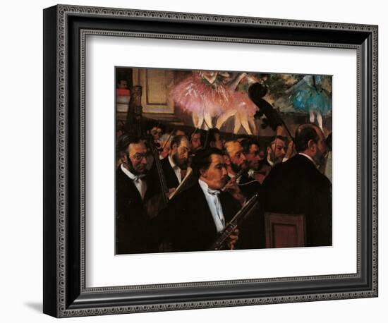 Orchestra of the Opera-Edgar Degas-Framed Art Print