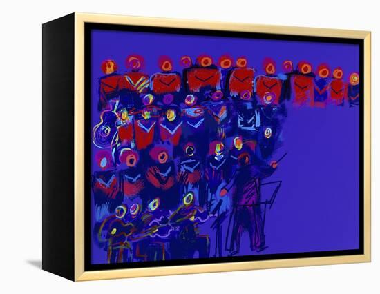 Orchestra-Diana Ong-Framed Premier Image Canvas