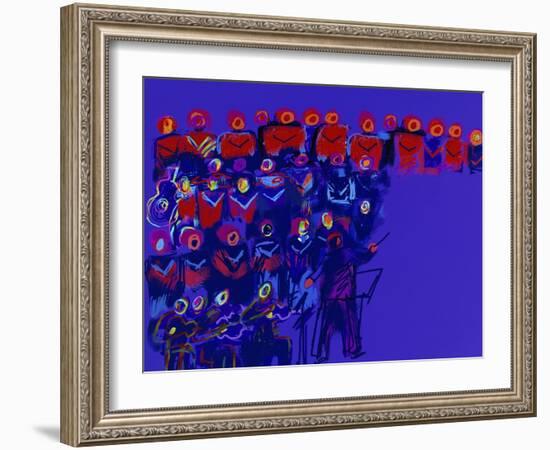 Orchestra-Diana Ong-Framed Giclee Print