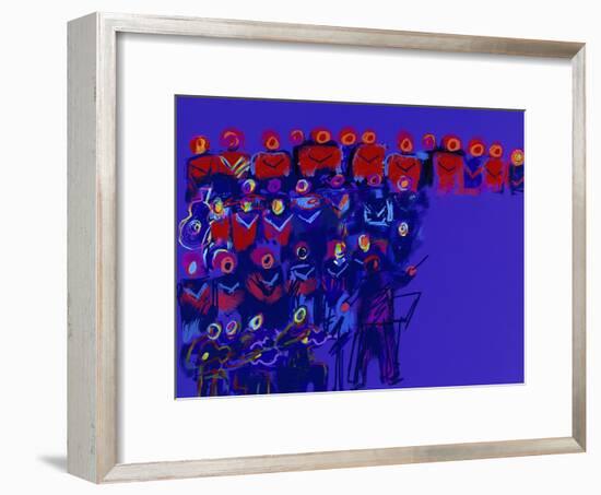 Orchestra-Diana Ong-Framed Giclee Print