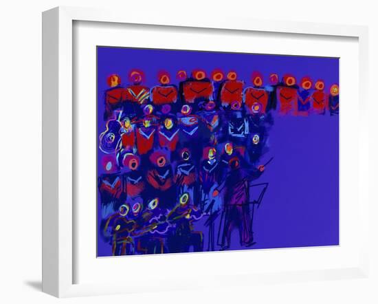 Orchestra-Diana Ong-Framed Giclee Print