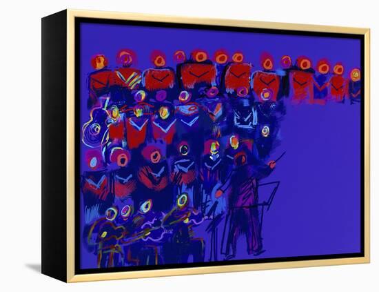 Orchestra-Diana Ong-Framed Premier Image Canvas