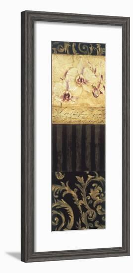 Orchid Brocade II-Elizabeth Jardine-Framed Giclee Print
