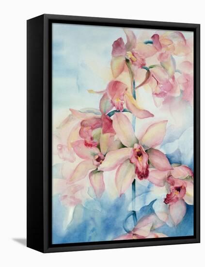 Orchid Cymbidium Ramley-Karen Armitage-Framed Premier Image Canvas