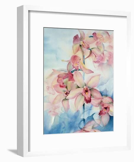 Orchid Cymbidium Ramley-Karen Armitage-Framed Premium Giclee Print