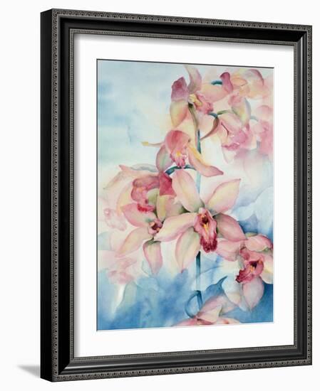 Orchid Cymbidium Ramley-Karen Armitage-Framed Giclee Print