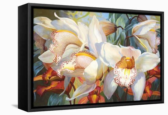 Orchid Fandango-Elizabeth Horning-Framed Premier Image Canvas