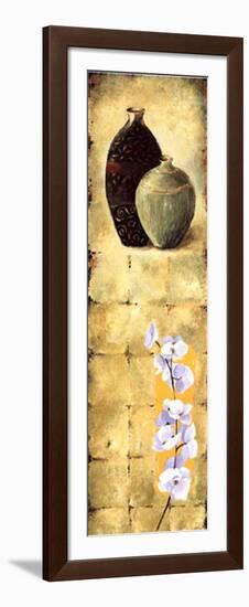 Orchid in Purple-R^ Thorpe-Framed Art Print