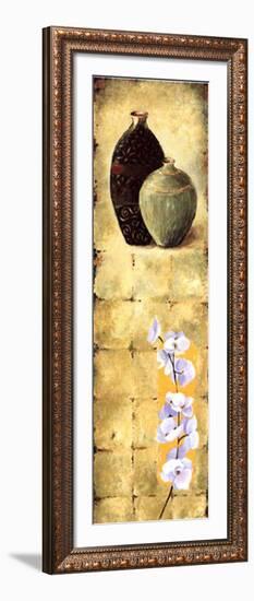 Orchid in Purple-R^ Thorpe-Framed Art Print