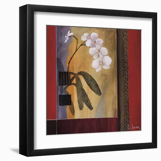 Orchid Lines I-Don Li-Leger-Framed Giclee Print