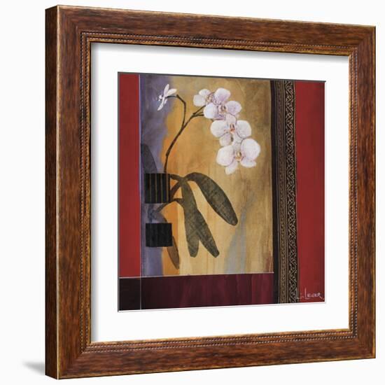 Orchid Lines I-Don Li-Leger-Framed Giclee Print