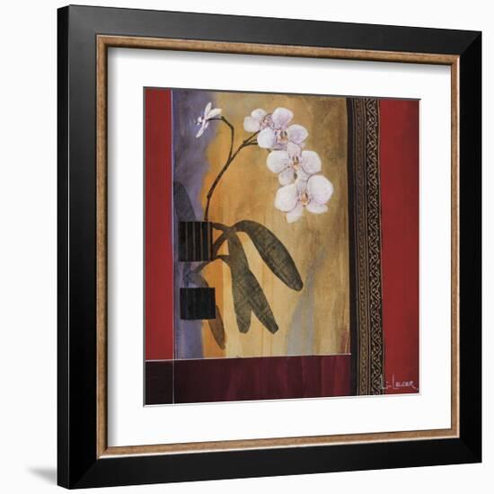Orchid Lines I-Don Li-Leger-Framed Giclee Print