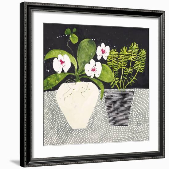 Orchid Mosaic II-Susan Brown-Framed Giclee Print