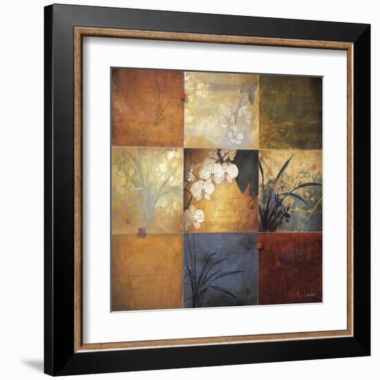 Orchid Nine Patch-Don Li-Leger-Framed Giclee Print