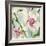 Orchid Pink-Alex Black-Framed Art Print