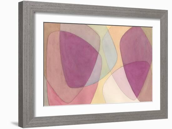 Orchid Scribe I-Renee W. Stramel-Framed Art Print