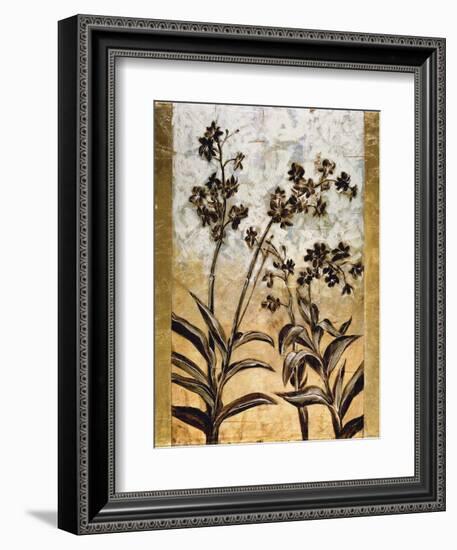 Orchid Silhouette-Erin Lange-Framed Art Print