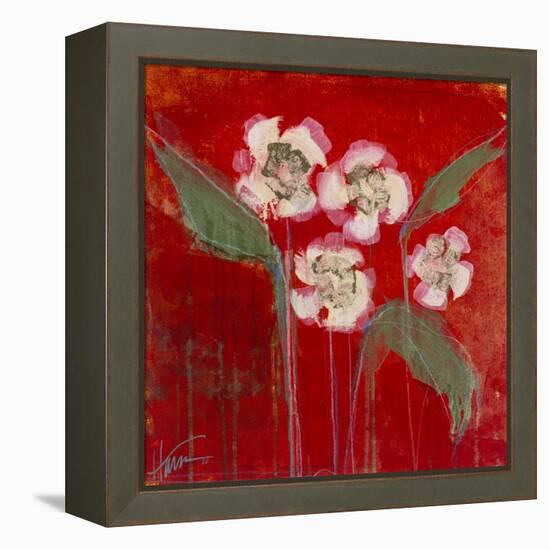 Orchid Study III-Maeve Harris-Framed Premier Image Canvas