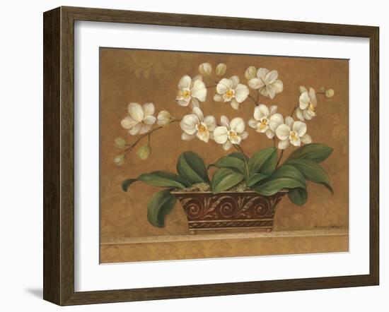 Orchid Tapestry-Pamela Gladding-Framed Art Print