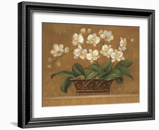 Orchid Tapestry-Pamela Gladding-Framed Art Print