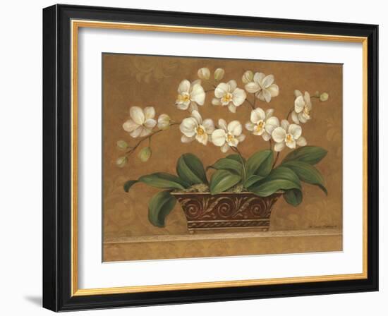 Orchid Tapestry-Pamela Gladding-Framed Art Print