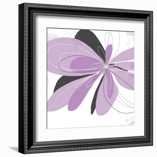 Orchid Undone - One-Jan Weiss-Framed Art Print