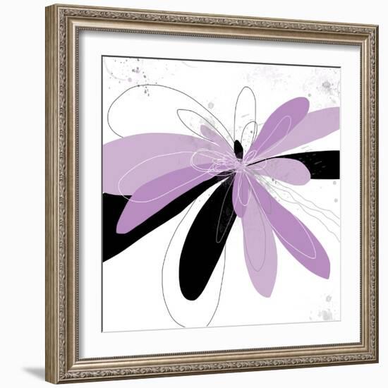 Orchid Undone - Two-Jan Weiss-Framed Art Print