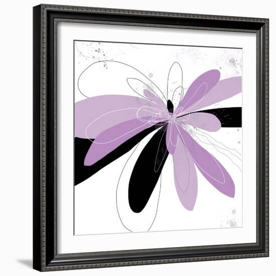 Orchid Undone - Two-Jan Weiss-Framed Art Print