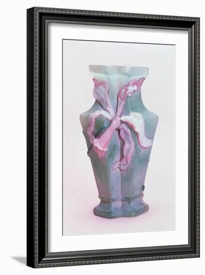 Orchid Vase, C.1880-Émile Gallé-Framed Giclee Print