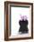 Orchid with Black Vase-Andrea Haase-Framed Photographic Print