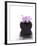 Orchid with Black Vase-Andrea Haase-Framed Photographic Print