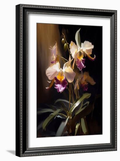 Orchid-Vivienne Dupont-Framed Art Print