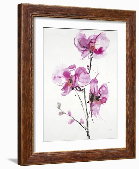 Orchids 1-Karin Johannesson-Framed Art Print