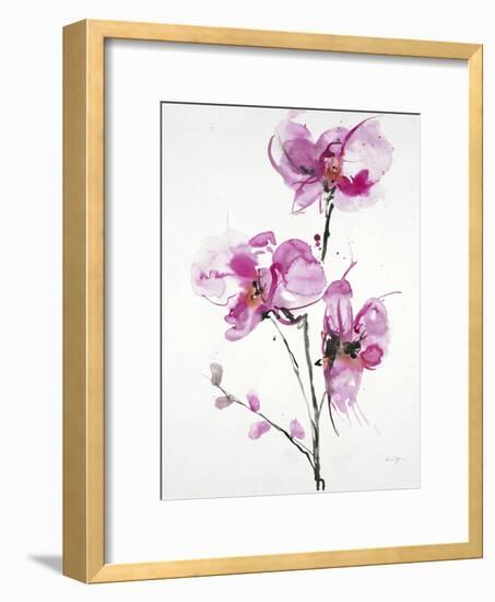 Orchids 1-Karin Johannesson-Framed Art Print