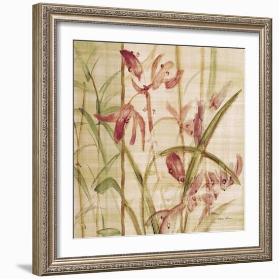 Orchids I Crop-Cheri Blum-Framed Art Print