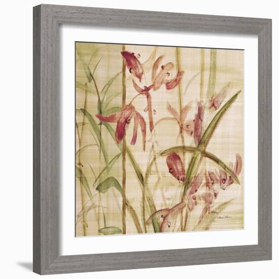 Orchids I Crop-Cheri Blum-Framed Art Print